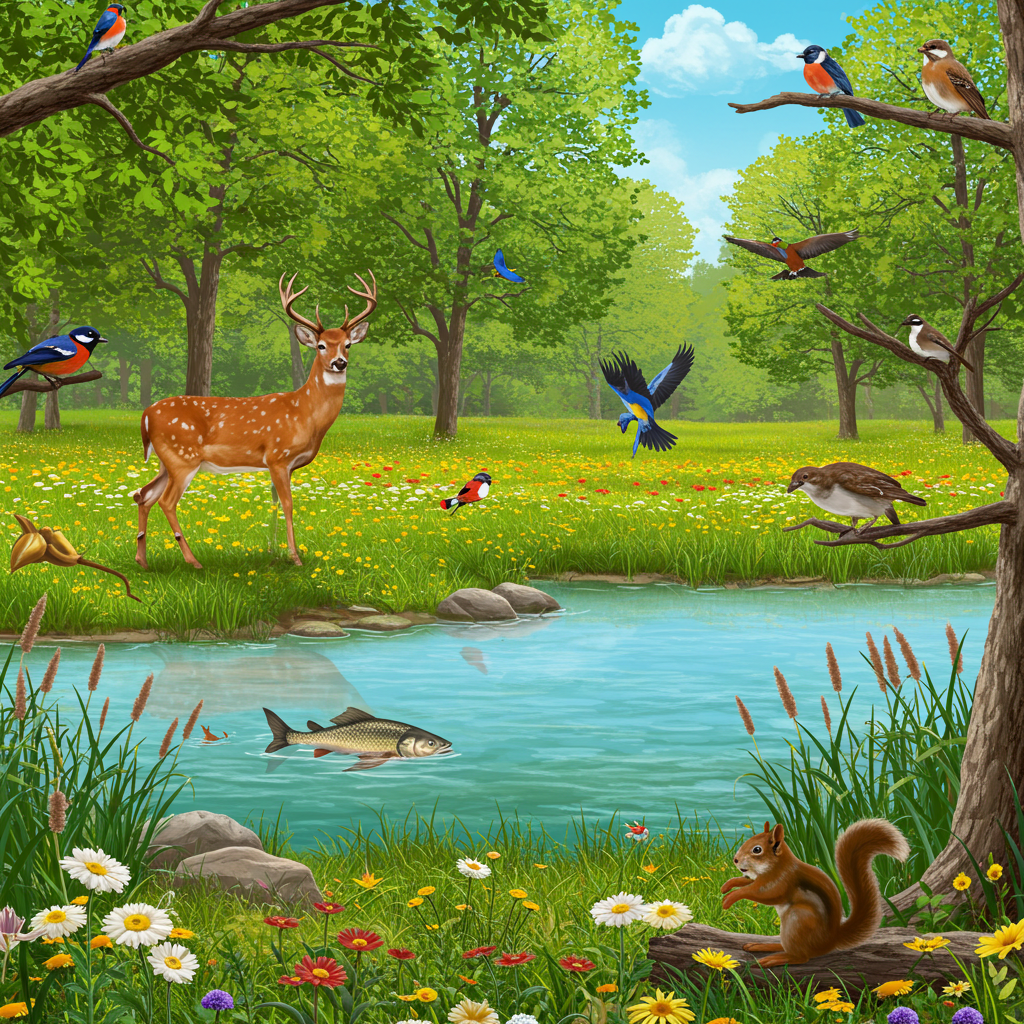 Printable Animal Coloring Pages featuring various wildlife designs for kids and adults